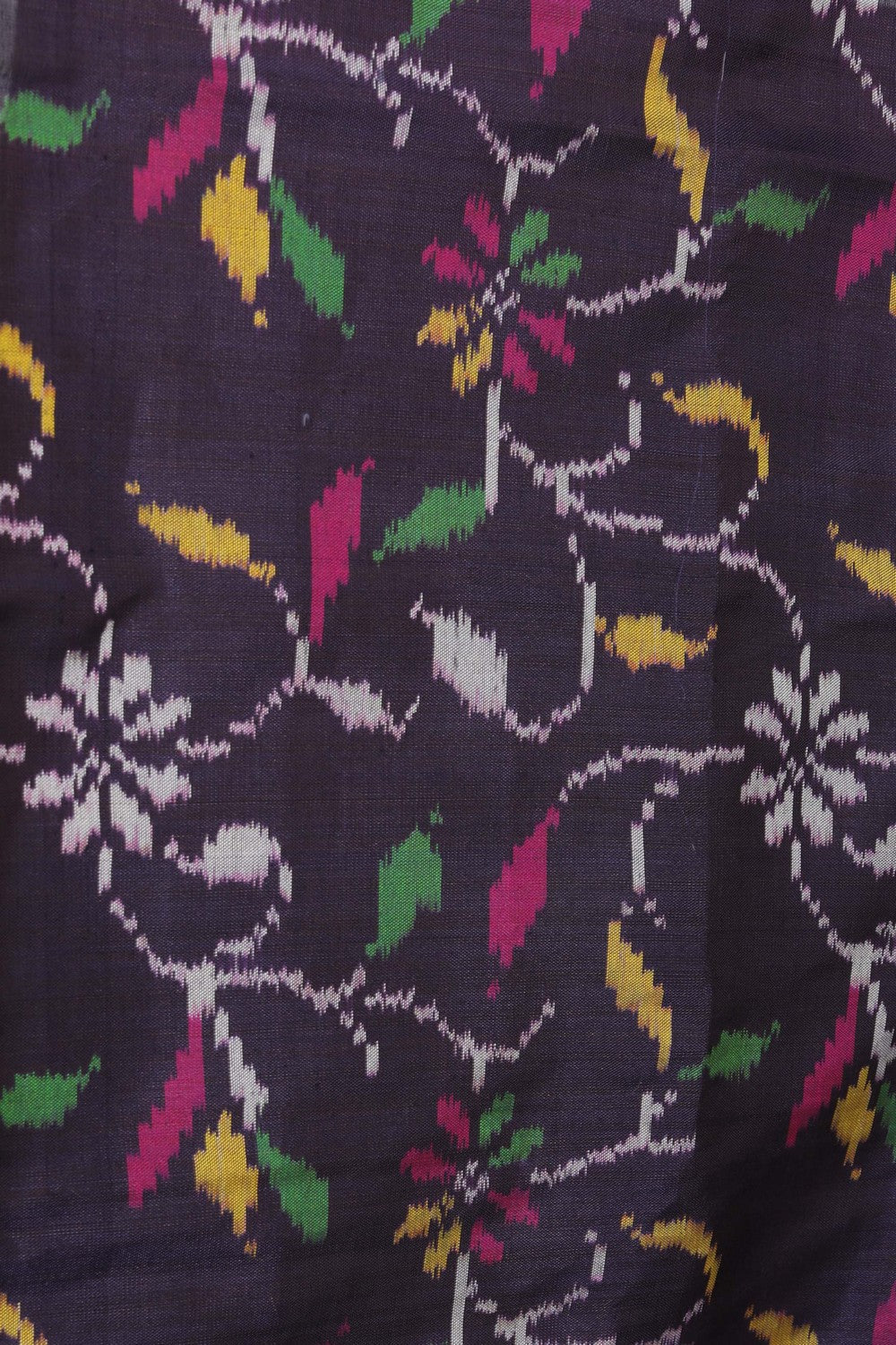Image of Rajkot Patola Silk Purple Saree